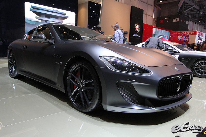 Maserati MC STradale Matte Black Maserati MC STradale Matte Black Geneva Motor Show